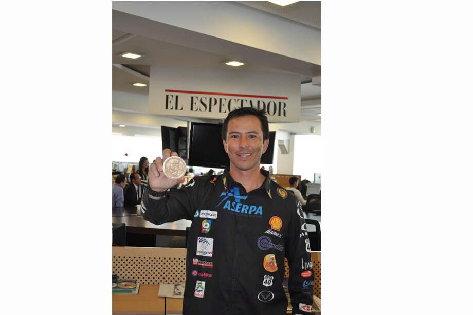 Chilo Dakar fue campeón nacional del ralli moto en 2009 y 2011. / Manuela Bernal