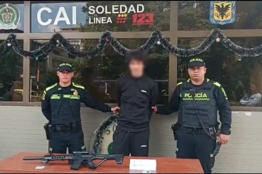 El hecho se presentó en la localidad de Teusaquillo, en el barrio La Soledad.