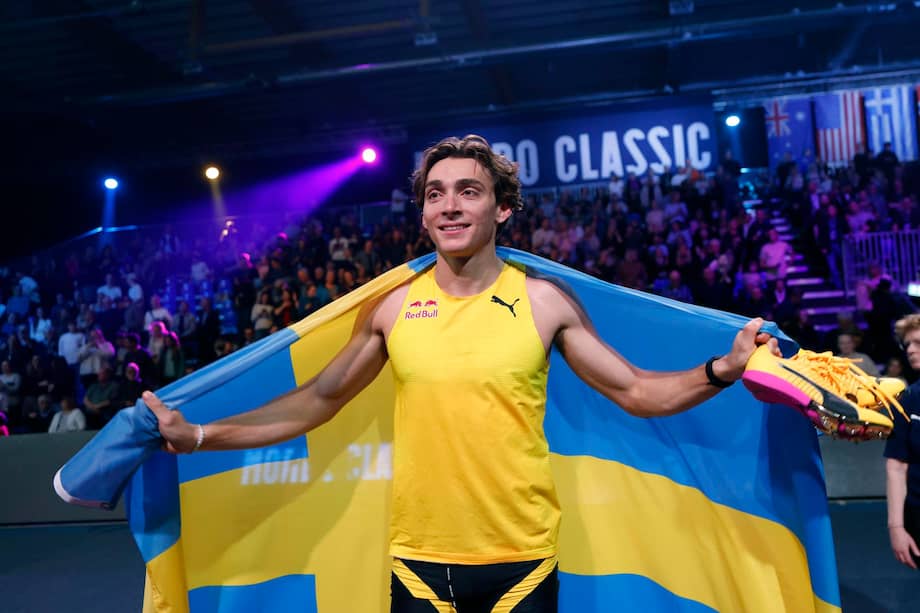 El vigente campeón olímpico y mundial estableció un nuevo récord mundial de salto con pértiga al superar los 6,31 metros en Uppsala, Suecia.