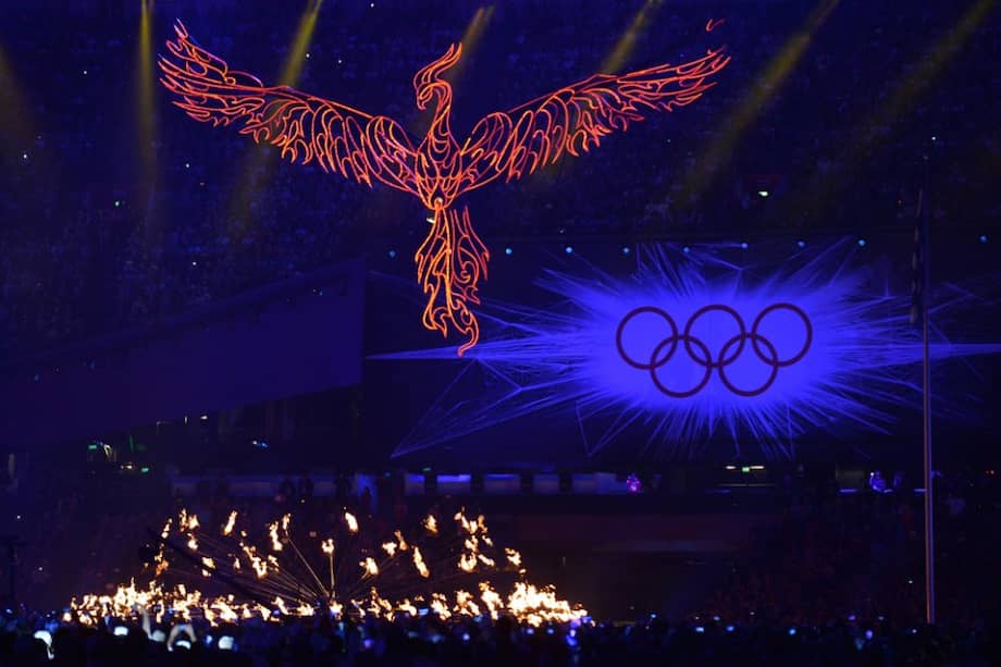 El ave Fénix que llevará el espíritu olímpico a Río 2016 / AFP