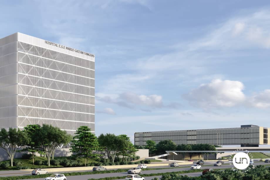 Así se vería el nuevo hospital para Soacha.