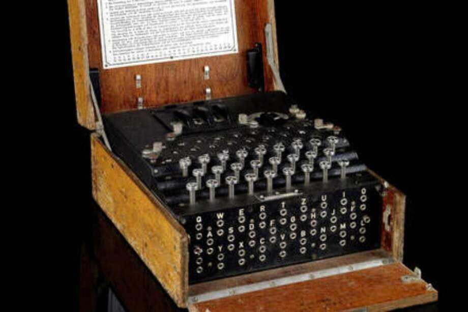 Una de las máquinas Enigma. /Foto: EFE