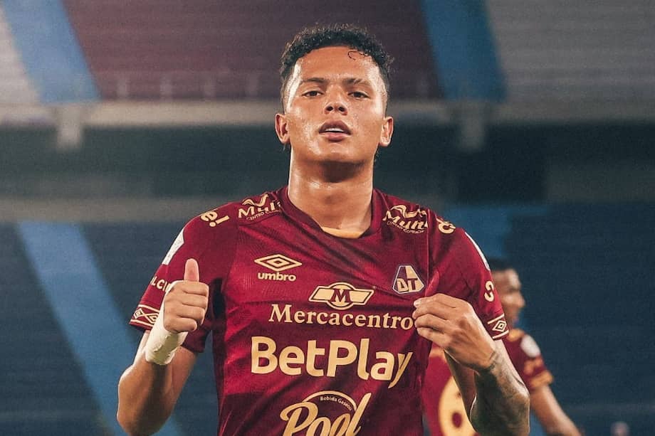 Juan Pablo Torres, jugador de Deportes Tolima.