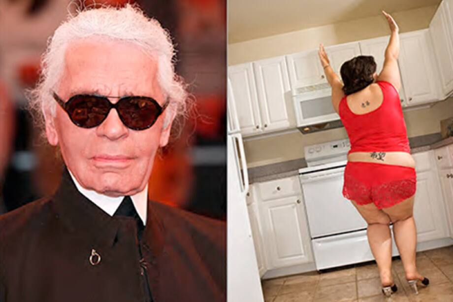 Karl Lagerfeld enfurece a Grupo contra la discriminación de obesas