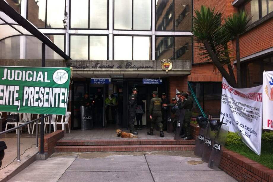 Desbloquean acceso al público en el Complejo Judicial de Paloquemao