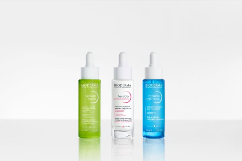 Tres sérums para resolver tres problemas de piel.