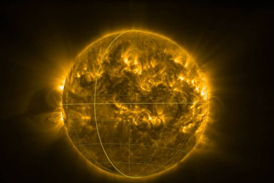 Observaciones del Sol por la sonda espacial SolO de la ESA.