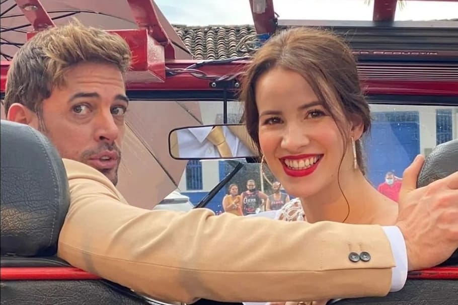 Laura Londoño y William Levy en el final de Café con aroma de mujer.