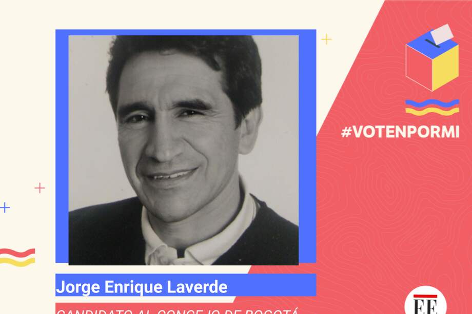 Jorge Enrique Laverde candidato al concejo.
