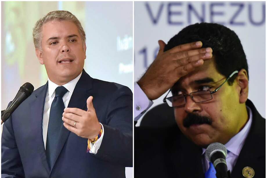 El presidente Iván Duque ha dicho que no reconoce la reelección de Nicolás Maduro como presidente de Venezuela. / Archivo