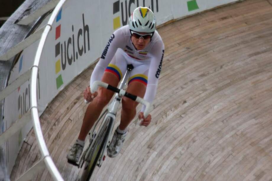La ciclista antioqueña María Luisa Calle Williams.