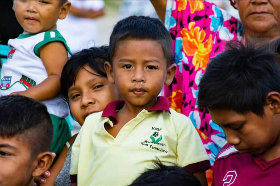 Niños refugiados venezolanos. El Alto Comisionado de las Naciones Unidas para los Refugiados (Acnur) y la Organización Internacional para las Migraciones (OIM) estiman que más de 4,3 millones de venezolanos son refugiados o migrantes. / Juan David Moreno - Agencia Anadolu