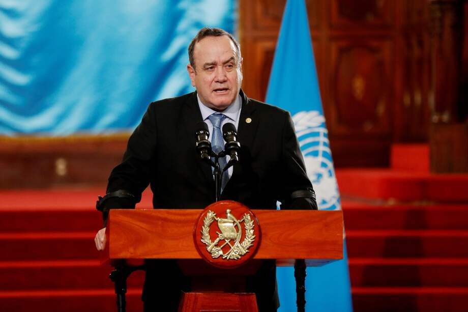 Alejandro Giammattei, presidente de Guatemala.