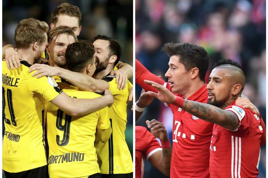 Dortmund vs. Bayern, el atractivo duelo de las semis en la Copa de Alemania