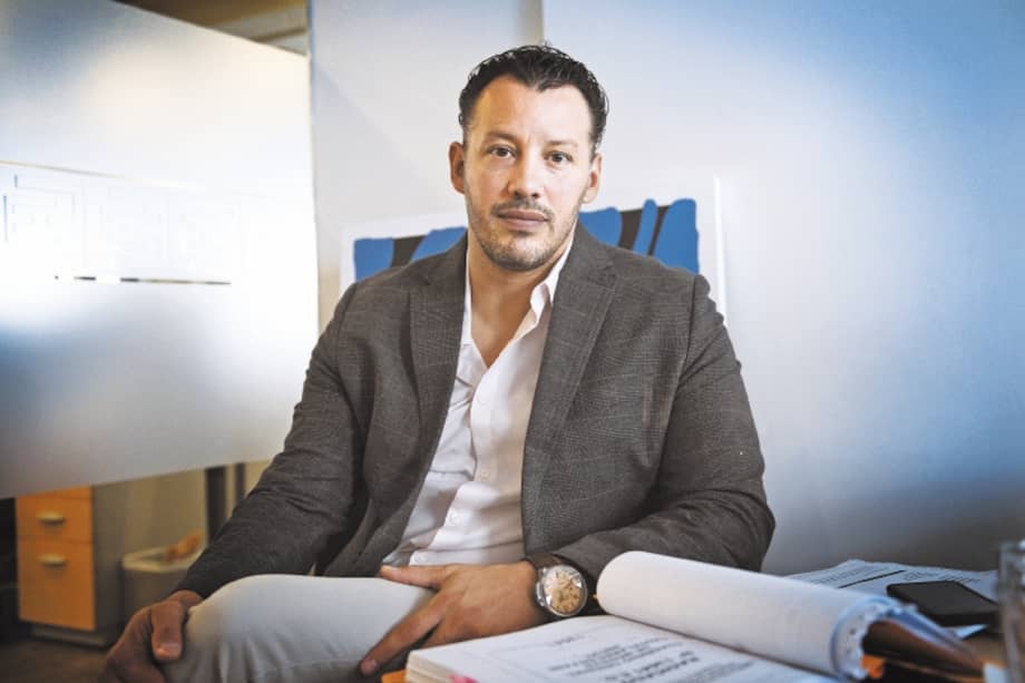 El estadounidense Ángel Seda, gerente del proyecto Meritage Luxury Community. / Nelson Sierra