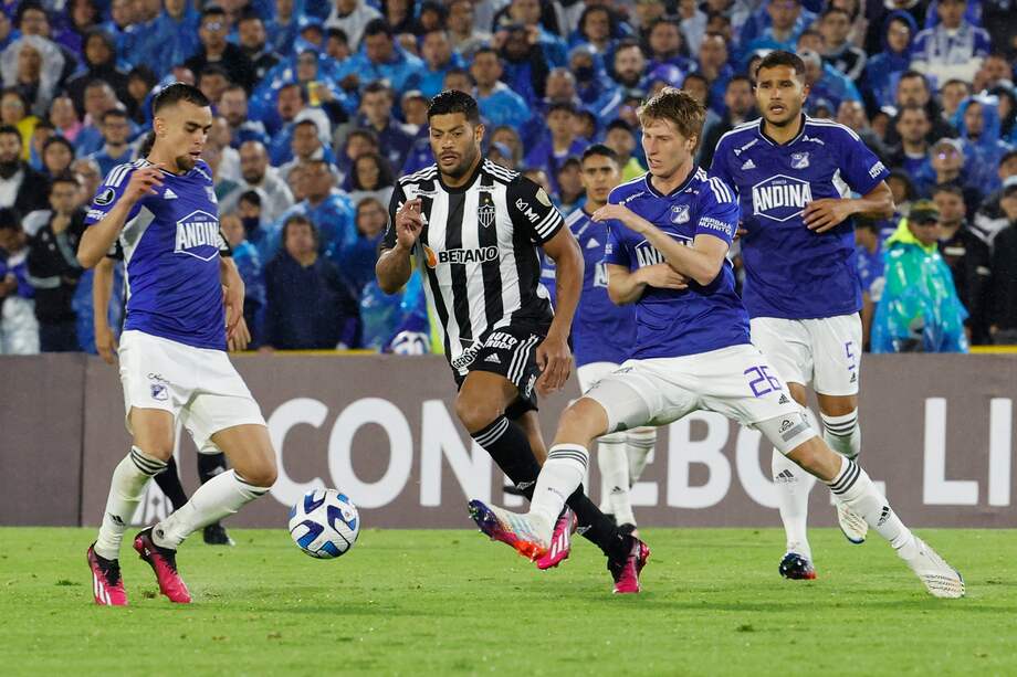 Andrés Llinás de Millonarios se perderá el partido de vuelta contra Atlético Mineiro por un esguince de grado uno en la rodilla derecha.