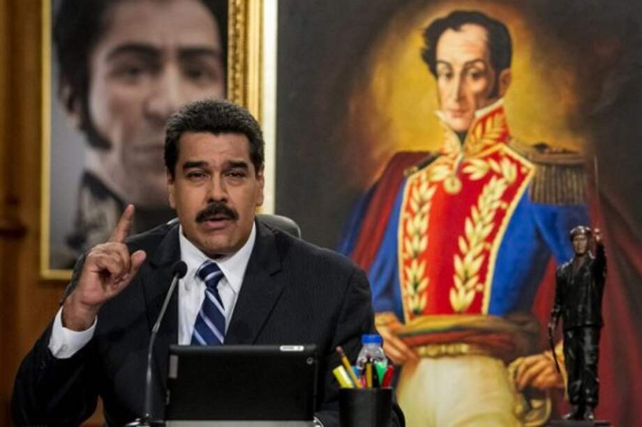 Nicolás Maduro, presidente de Venezuela. Foto: AFP