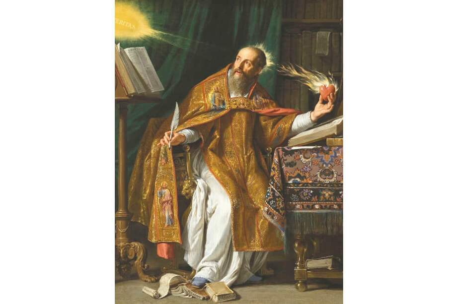 San Agustín de Hipona, quien falleció en el año 430 y se constituyó en uno de los pensadores más relevantes de la historia. / Philippe de Champaigne