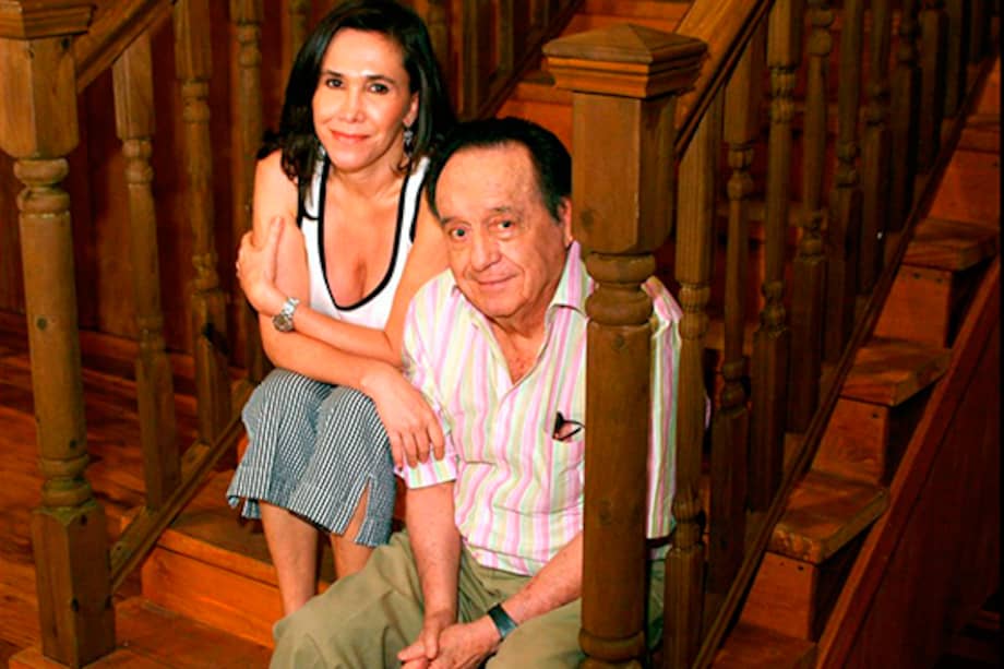 Florinda Meza y Roberto Gómez Bolaños. / EFE