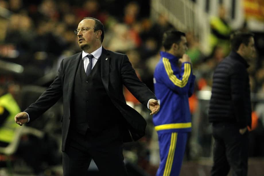 Rafael Benítez, exentrenador del Real Madrid. Foto: AFP