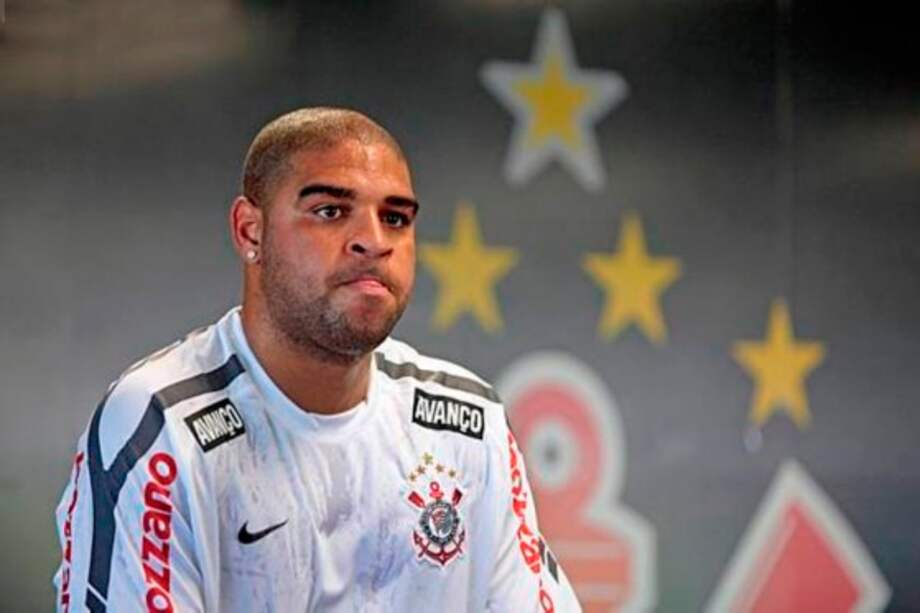 Adriano, jugador brasileño / Archivo