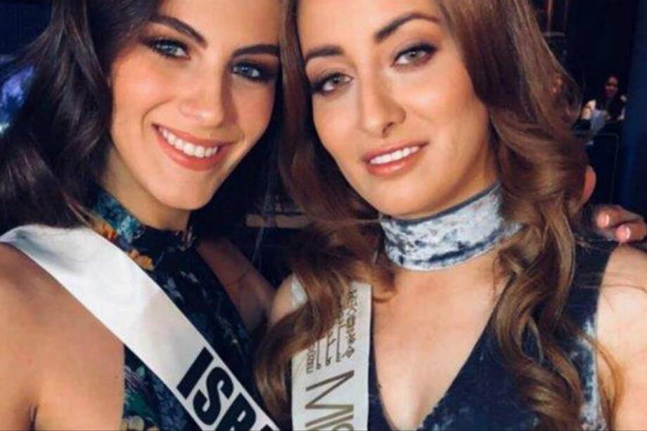 Selfie entre Miss Israel (izquierda) y Miss Irak (derecha), en Miss Universo 2017. La candidata iraquí, Sarah Idan, llamó la atención del mundo tomándose una selfie con la candidata de Israel, Adar Gandelsman, y posteriormente compartiéndola en su Instagram (@SarahIdan) con el mensaje: “Paz y amor de Miss Irak y Miss Israel”. / Cortesía Sarah Idan