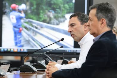 Rueda de prensa de EPM sobre los avances en la atención a la contingencia en el proyecto hidroeléctrico Ituango. / Cortesía - EPM