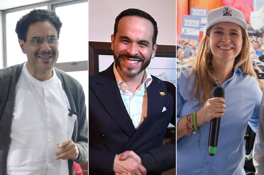 Los candidatos Iván Cepeda, Abelardo de la Espriella y Paloma Valencia lideran la encuesta de Guarumo y Ecoanalítica que se publicó este 28 de marzo.