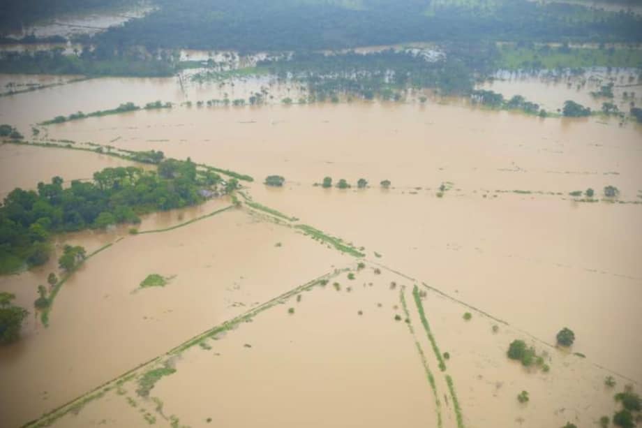 Inundaciones por el río Tame en Arauca.