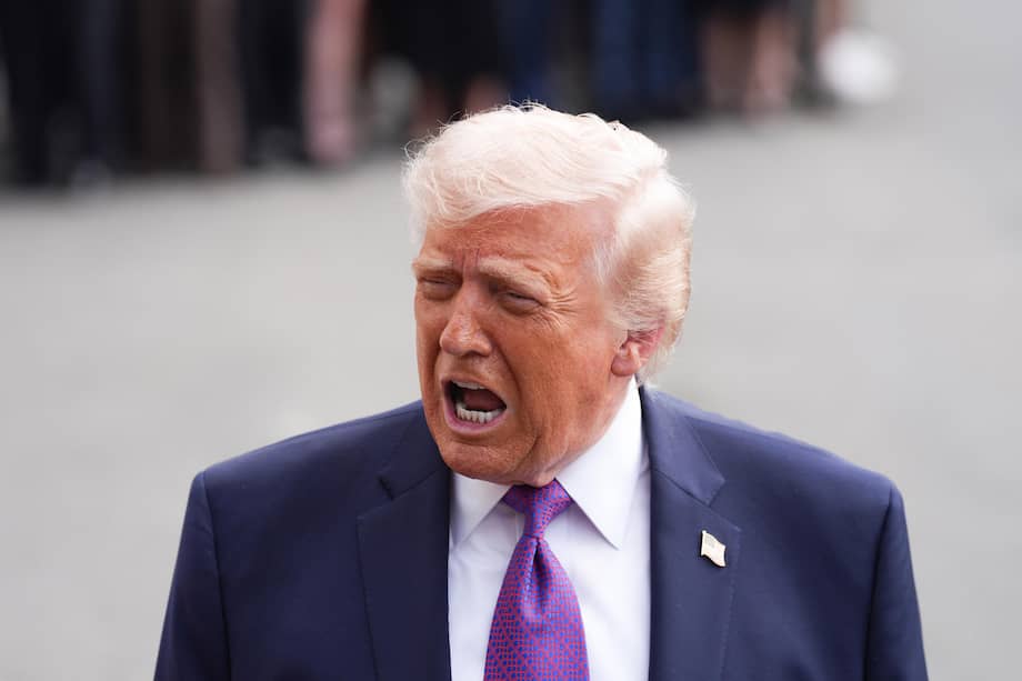 El presidente de Estados Unidos, Donald Trump.