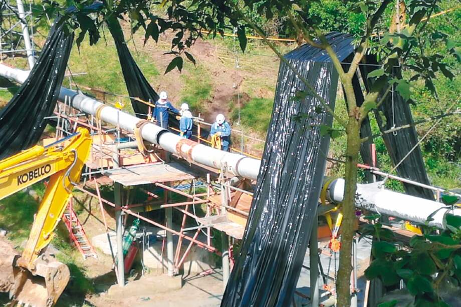 TGI tiene casi 4.000 kilómetros de tubería para transporte de gas en el país. / Cortesía TGI