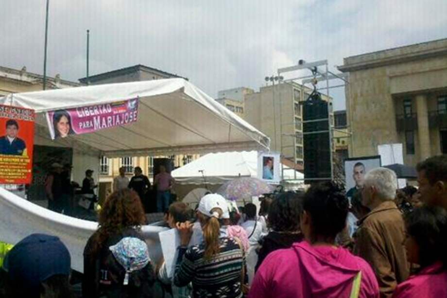 Imagen compartida en Twitter sobre el Primer Encuentro de Víctimas.