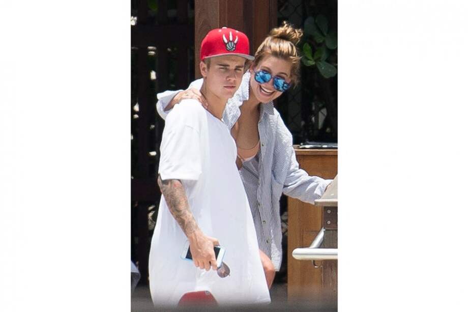 Justin Bieber y Hailey Baldwin. / Bang Showbiz