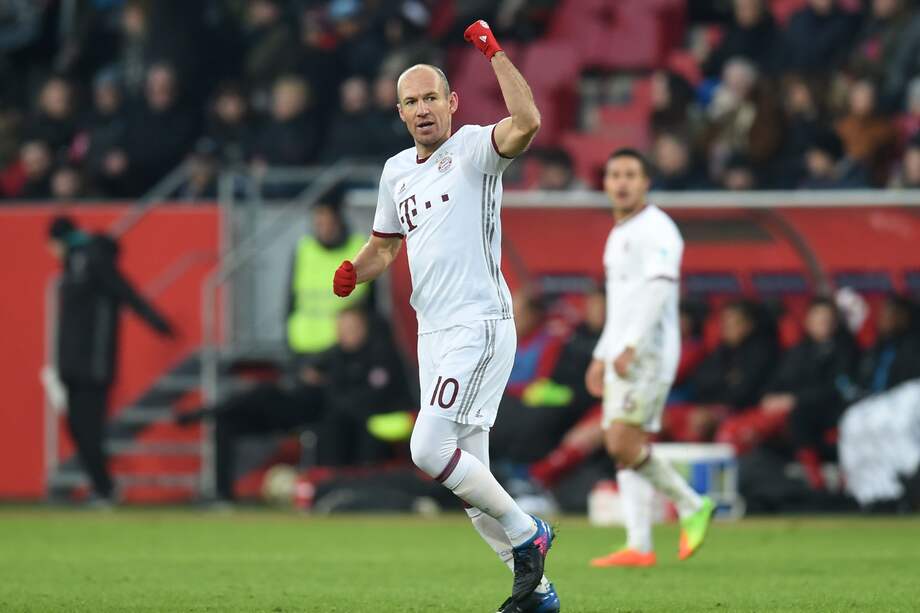 El Bayern Múnich fue uno de los cinco equipos por los que pasó Arjen Robben en su carrera.