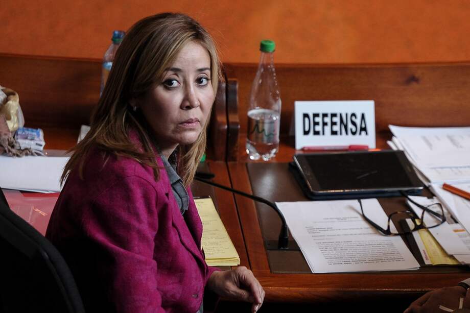 La exfiscal Hilda Niño está sindicada de favorecer a exparamilitares. / Mauricio Alvarado - El Espectador