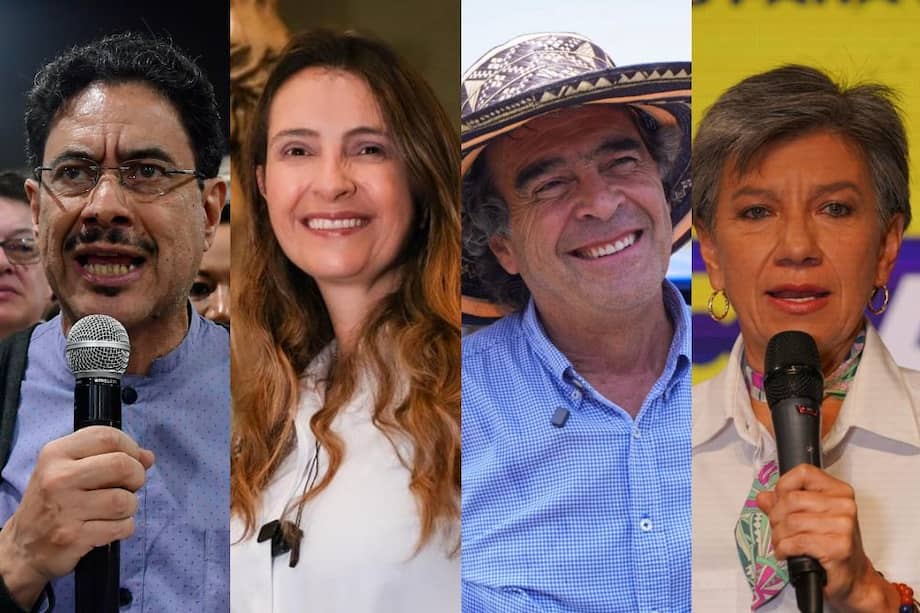 Iván Cepeda, Paloma Valencia, Sergio Fajardo y Claudia López emprendieron giras por las regiones en búsqueda de votos