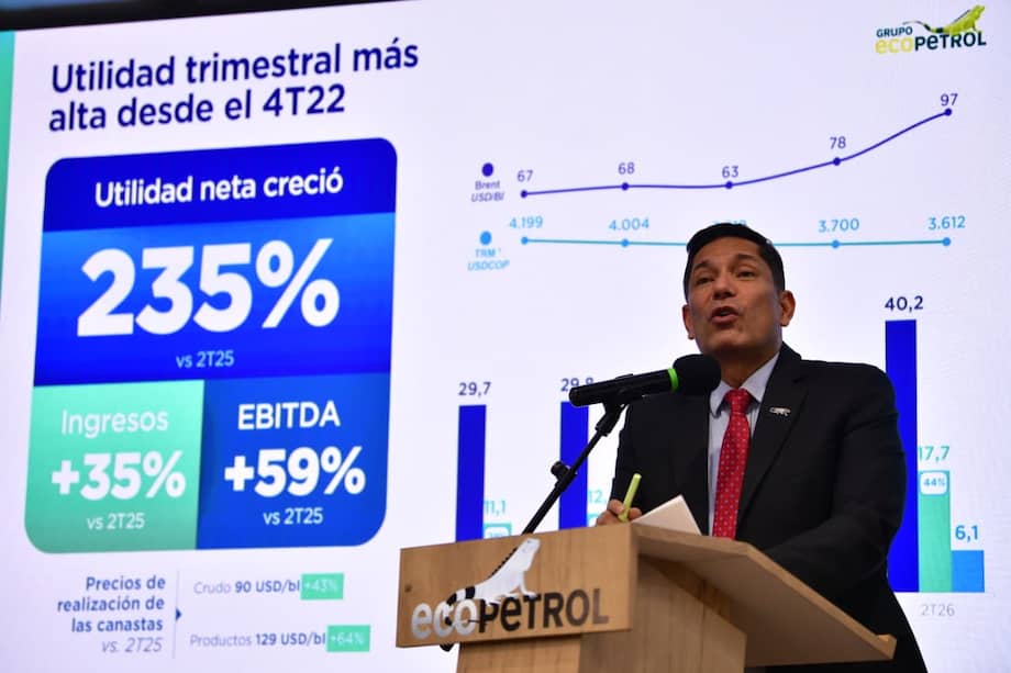 Juan Carlos Hurtado, presidente encargado de Ecopetrol.