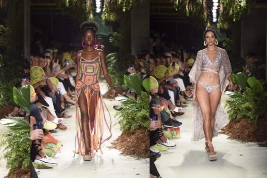 Agua bendita en Colombiamoda 2017. / Cromos