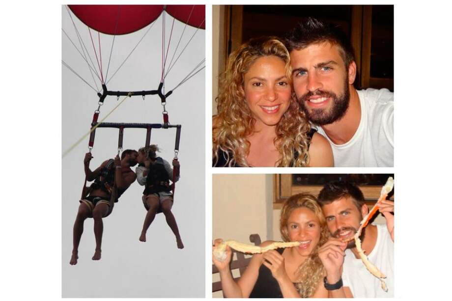 Shakira en Hawái junto a Gerard Piqué.