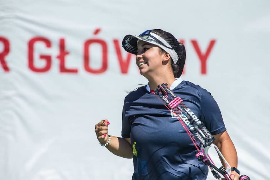 La arquera Sara López venció en segunda ronda a la vietnamita Le Phuong Thao. / World Archery