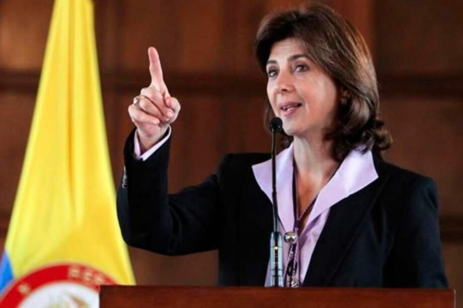 La canciller María Ángela Holguín / Archivo