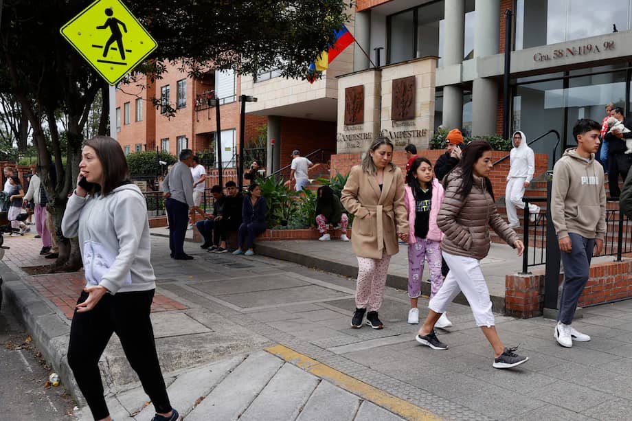 Imagen de referencia. Se han sentido dos temblores esta mañana en Bogotá.