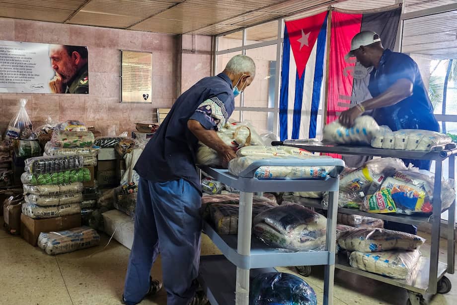 El presidente de Cuba expresó "preocupación" por barcos de ayuda desaparecidos.