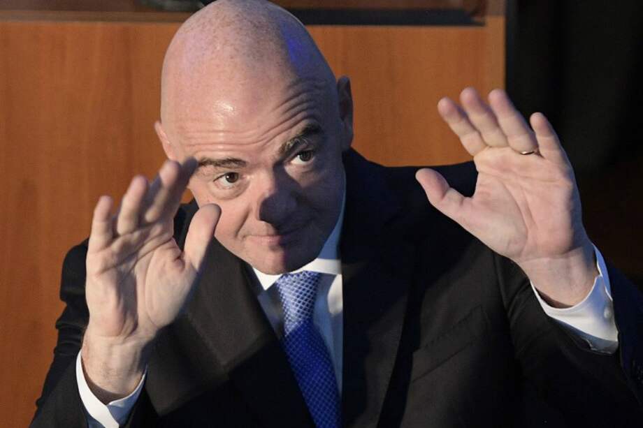 Gianni Infantino, presidente de la FIFA.