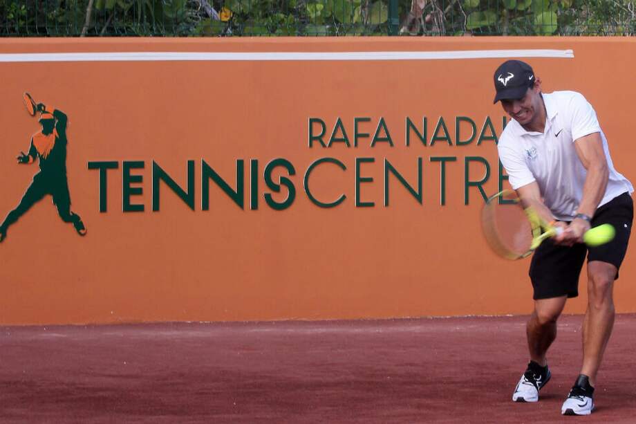 El tenista español Rafael Nadal, el día de la inauguración de su academia en el Palladium Hotel Group de Costa Mujeres, en México. / EFE
