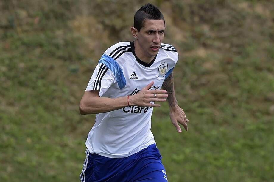 Ángel Di María, una de las fichas claves de la selección de Argentina. / AFP