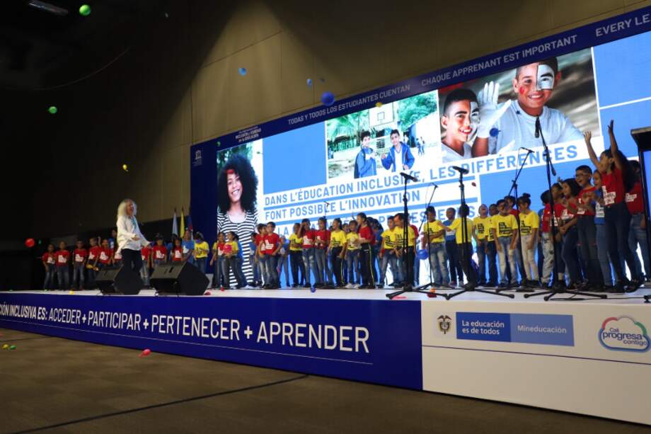 El Foro Internacional sobre la Inclusión y Equidad en la Educación de la Unesco inició este 11 de septiembre en el Centro de Eventos del Pacífico en Cali. / Fotos Alcaldía de Cali