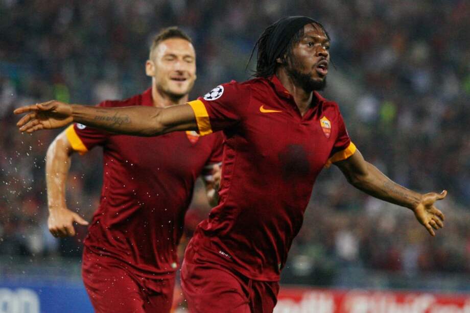 Gervinho, delantero de la Roma. Foto: AFP