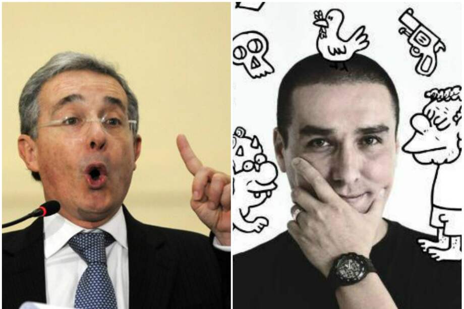 El expresidente Uribe deslegitimó las amenazas contra el caricaturista y dijo no aceptar seguidores que atenten contra la libertad de expresión. / Archivo