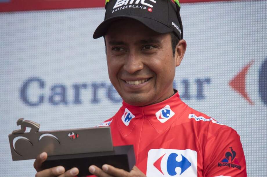 Darwin Atapuma es el nuevo líder de la Vuelta a España. Foto: AFP